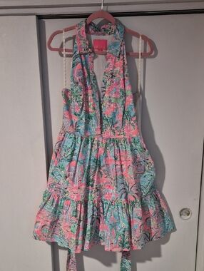 NWOT Lilly Pulitzer Trisha Halter Dress - Spotted On Worth
